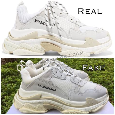 balenciaga shoes triple s real vs fake|balenciaga triple s shoes scam.